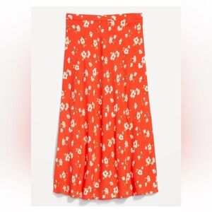 Old Navy Crepe A-Line Midi Skirt, NWT, $35 Retail